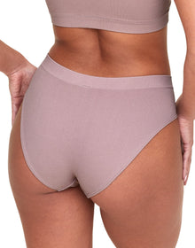 Adore Me Ina Bikini Panty in color Deauville Mauve and shape hipster
