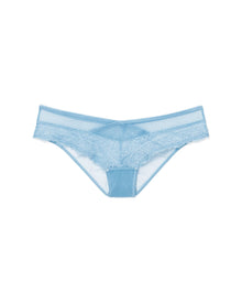 Adore Me Mindi Cheeky Panty in color Airy Blue and shape cheeky