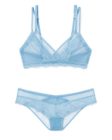 Adore Me Mindi Bralette in color Airy Blue and shape bralette