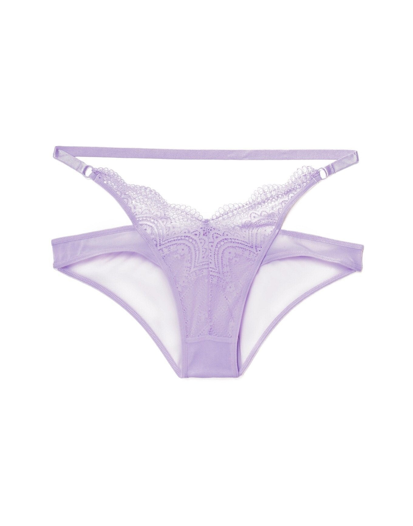 Adore Me Kaia Brazilian Cheeky in color Pastel Lilac and shape cheeky