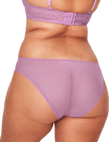 Adore Me Marella Bikini Panty in color Dusty Lavender and shape bikini