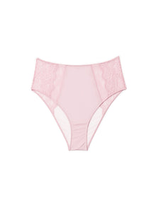 Adore Me Joslyn High-Waist Bikini in color Bleached Mauve and shape high waisted