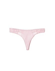 Adore Me Joslyn Thong Panty in color Bleached Mauve and shape thong
