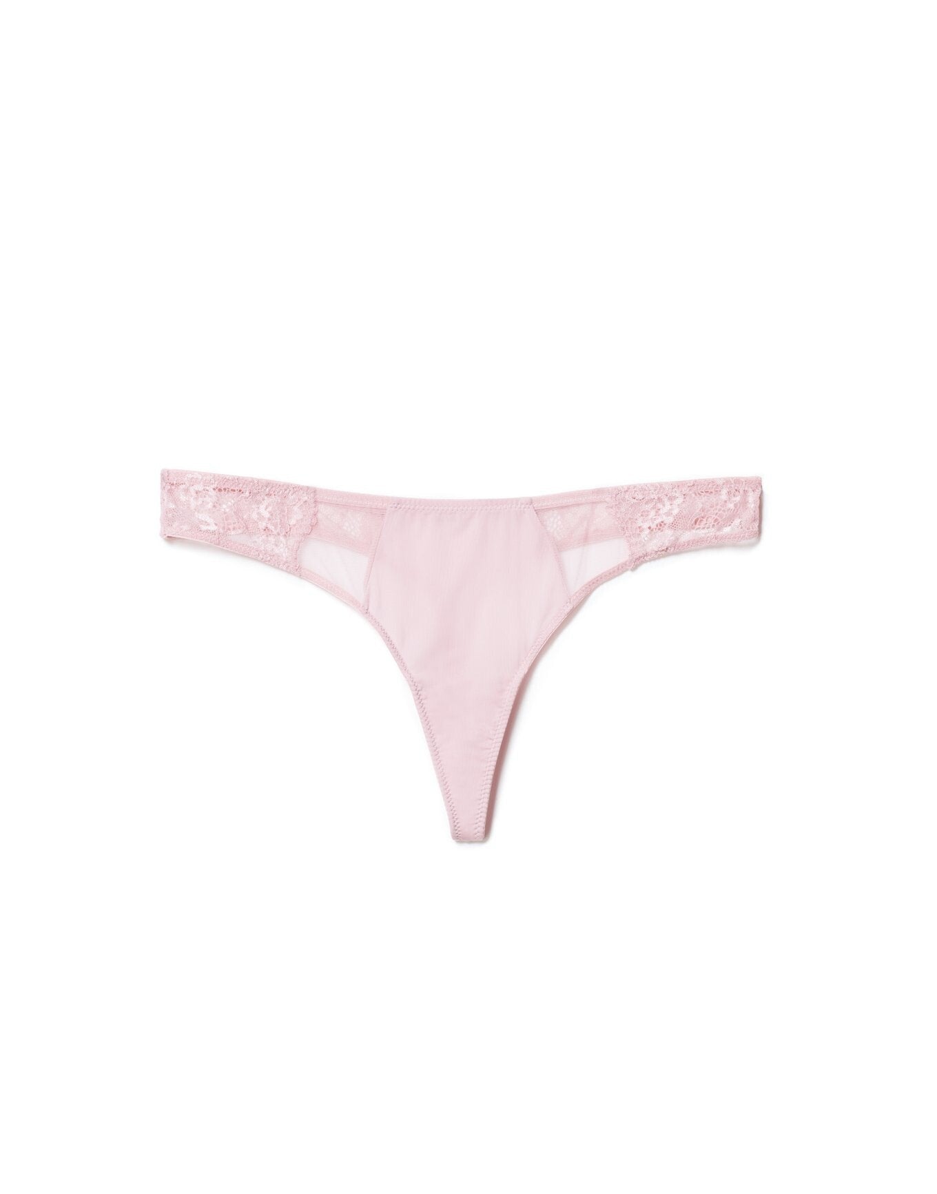 Adore Me Joslyn Thong Panty in color Bleached Mauve and shape thong