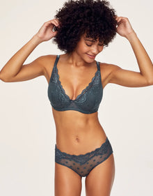 Adore Me Amalee in color Dark Slate and shape hipster