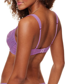 Adore Me Sofia Contour Bra in color Mulberry and shape demi