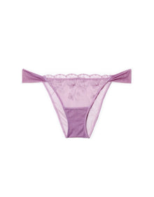 Adore Me Sofia Cheeky Panty in color Mulberry and shape cheeky
