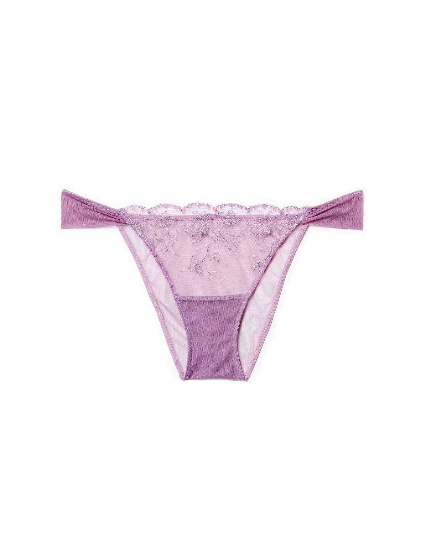 Adore Me Sofia Cheeky Panty in color Mulberry and shape cheeky