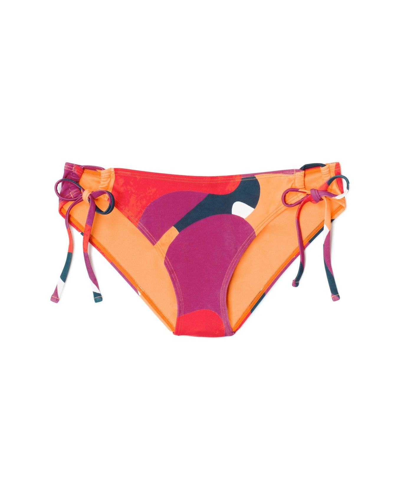 Adore Me Tatiana Bikini Bottom in color Abstract Forms C01 and shape bikini