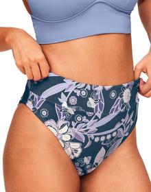 Adore Me Nina Panty in color Bohemian Dreams C02 and shape high waisted