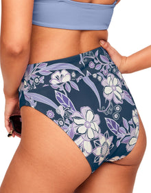 Adore Me Nina Panty in color Bohemian Dreams C02 and shape high waisted