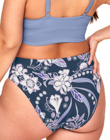 Adore Me Nina High-Waist Bikini in color Bohemian Dreams C02 and shape high waisted