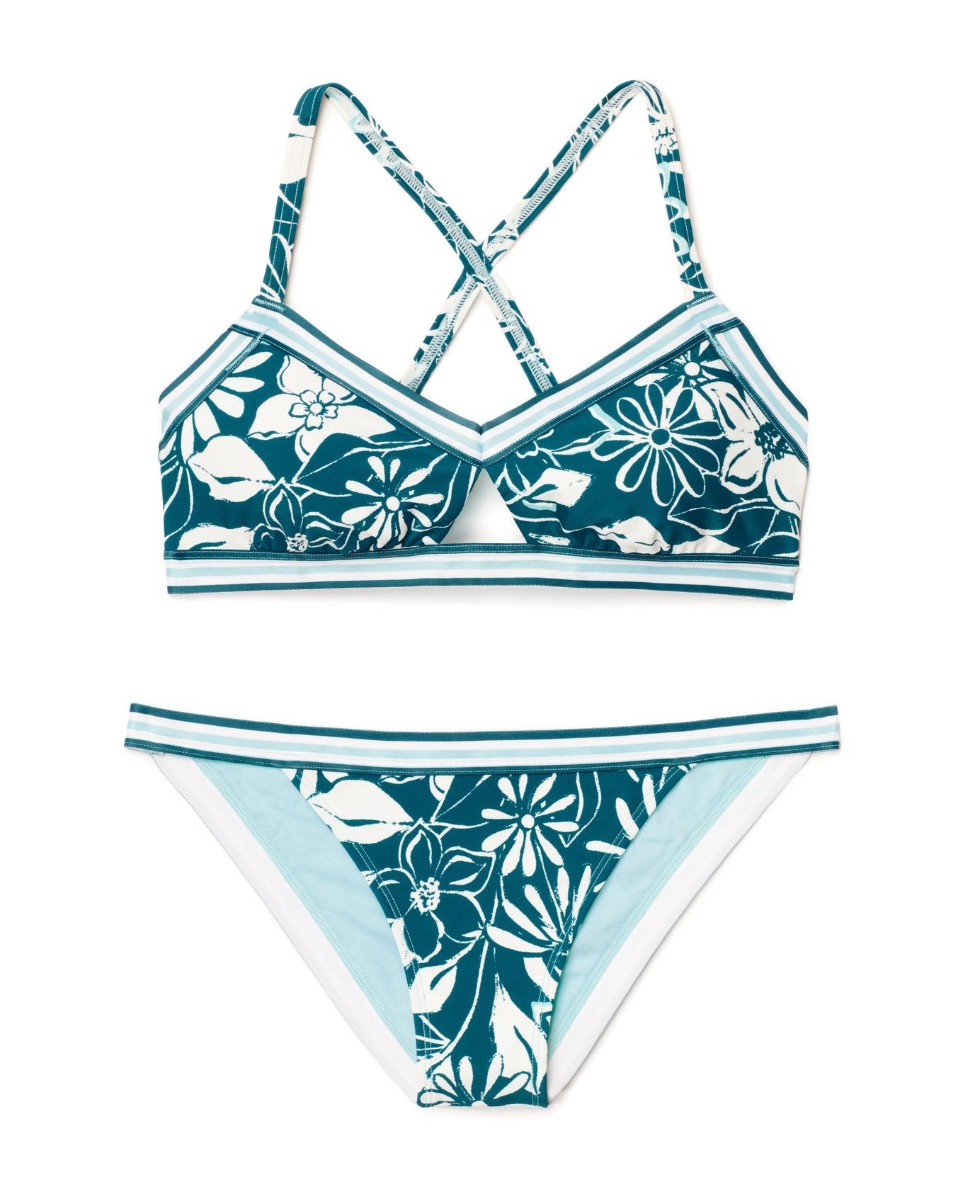 Adore Me Gisele Bikini in color Joyful Daisies C01 and shape cheeky