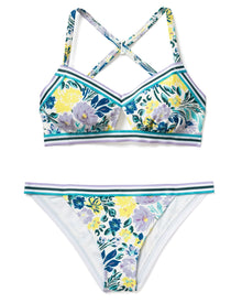 Adore Me Gisele Bra in color Paradise Bouquet C02 and shape two piece