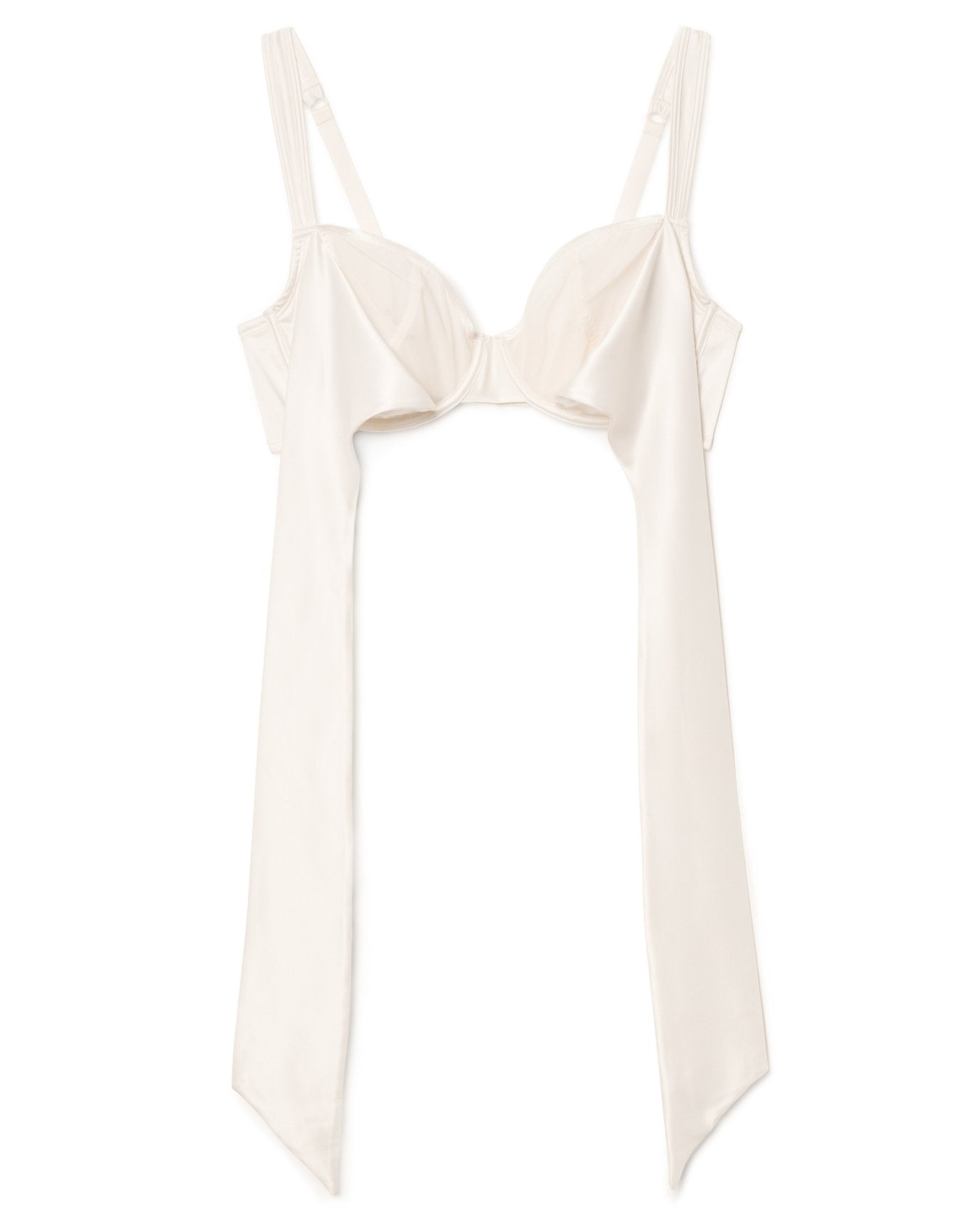 Adore Me Gyngera Unlined Balconette in color Gardenia and shape balconette