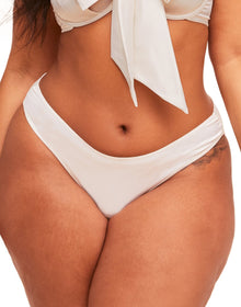 Adore Me Gyngera Bikini Panty in color Gardenia and shape bikini