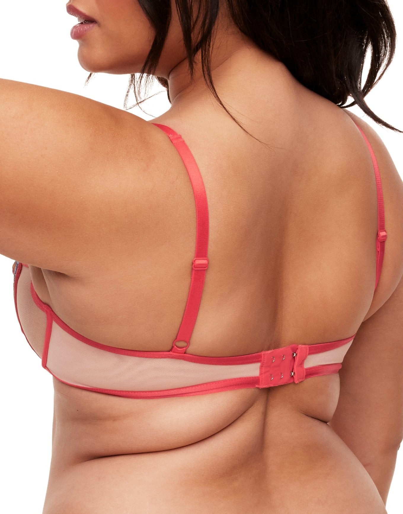 Jayda Balconette Bra Plus | Lotus Pond Embroidery