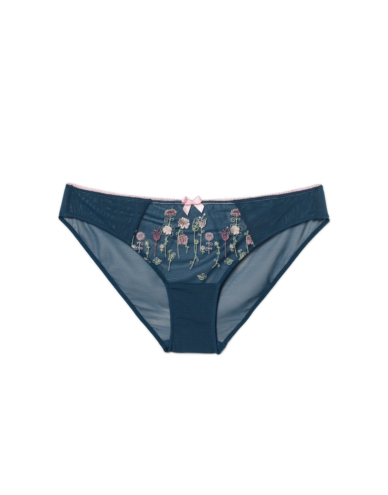 Adore Me Elie Bikini Panty in color Key Largo and shape bikini