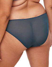 Adore Me Elie Bikini Panty in color Key Largo and shape bikini