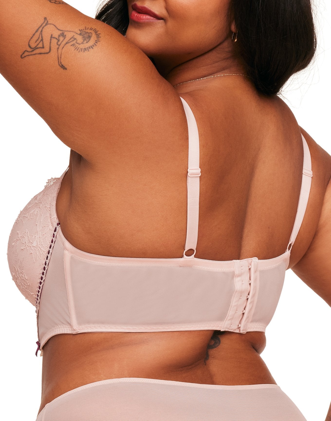 Adore Me Yara Contour Demi in color Peach Whip and shape demi
