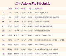 Adore Me Yara Contour Demi in color Peach Whip and shape demi