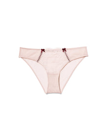 Adore Me Yara Bikini Panty in color Peach Whip and shape bikini