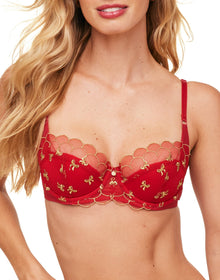 Adore Me Bettie Contour Balconette in color Barbados Cherry and shape balconette