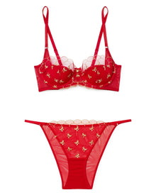 Adore Me Bettie Contour Balconette in color Barbados Cherry and shape balconette