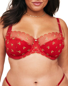 Adore Me Bettie Contour Balconette in color Barbados Cherry and shape balconette