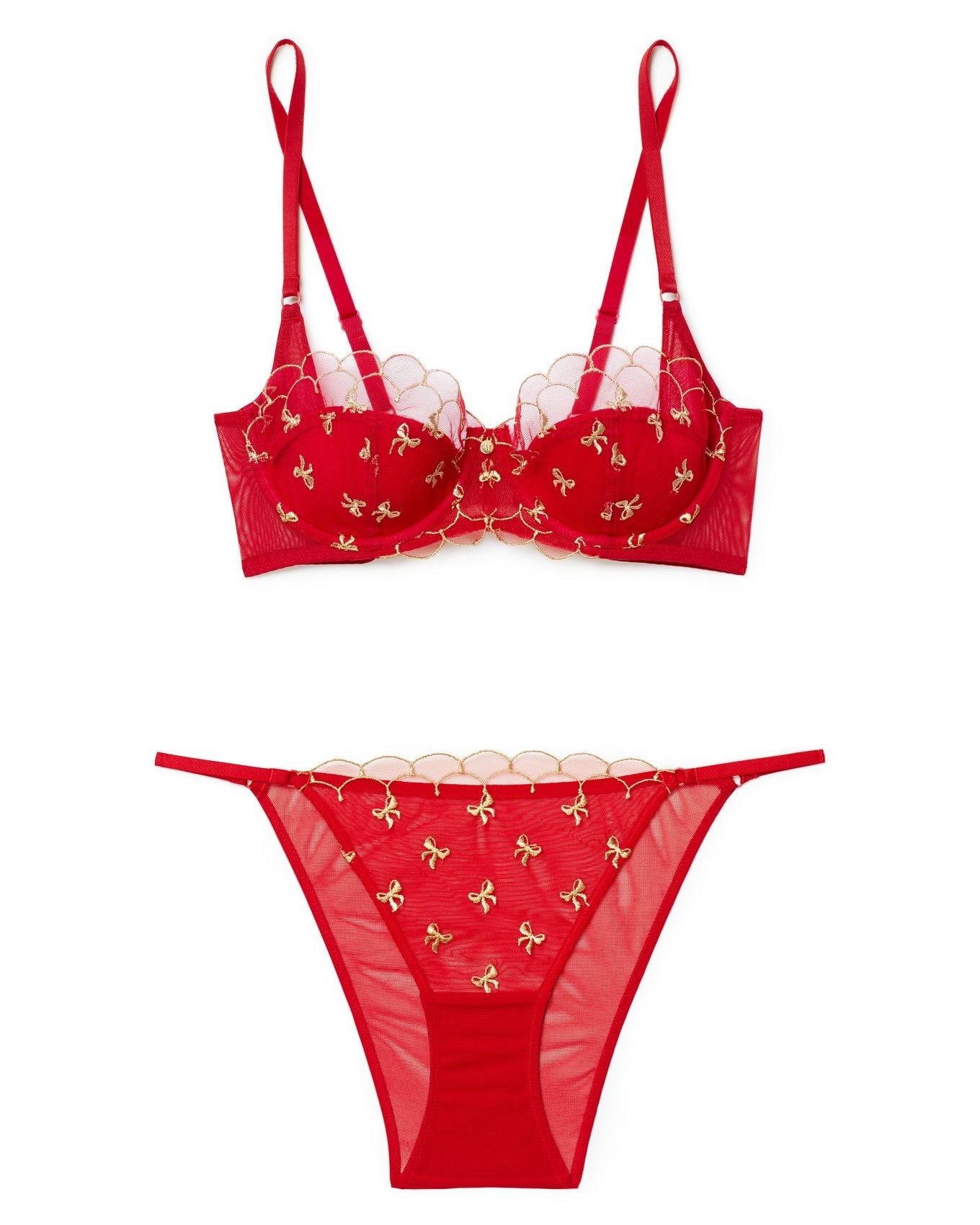 Bettie Balconette Bra Plus | Barbados Cherry