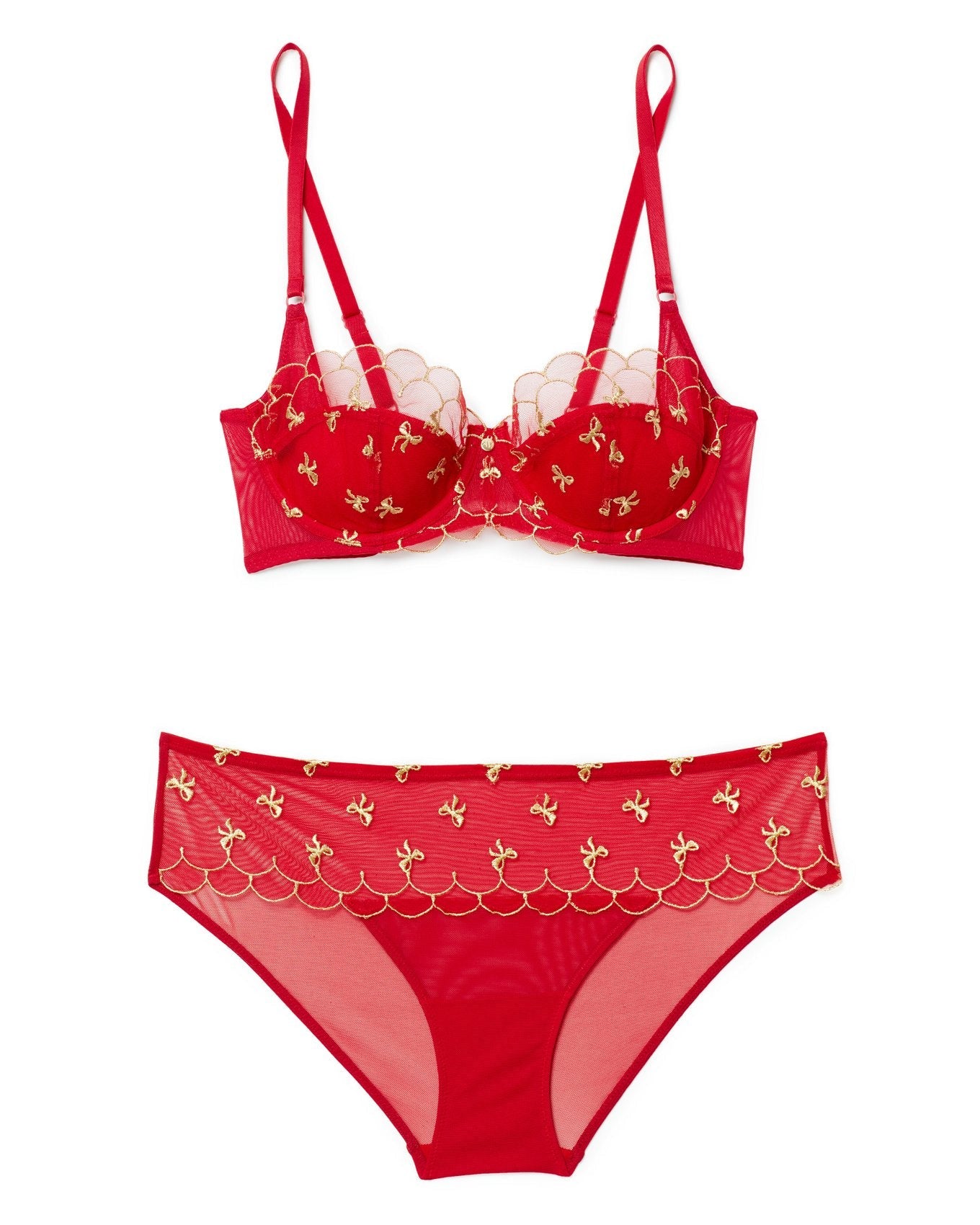 Bettie Balconette Bra Plus | Barbados Cherry
