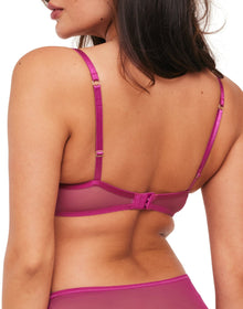 Adore Me Andy Unlined Demi in color Festival Fuchsia and shape demi