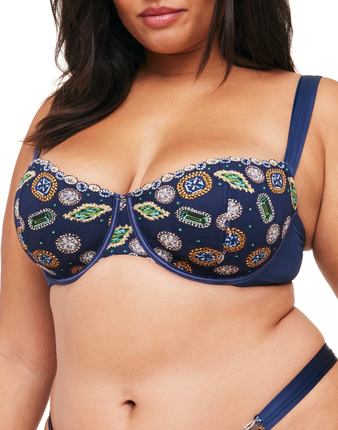 Adore Me Dianna Contour Balconette in color Gem Lace C01 and shape balconette