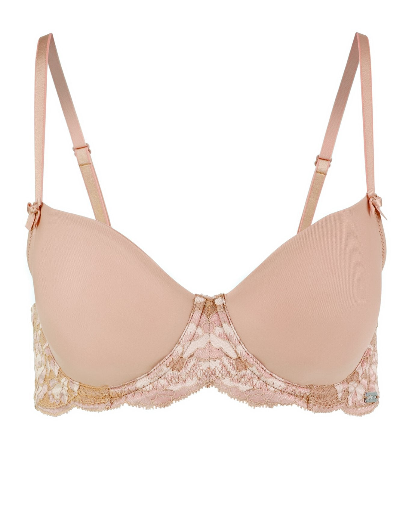 Adore Me Missy Unlined Demi in color Cafe au Lait and shape demi