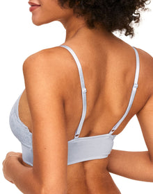 Adore Me Anja Unlined Bralette in color Arctic Ice and shape bralette