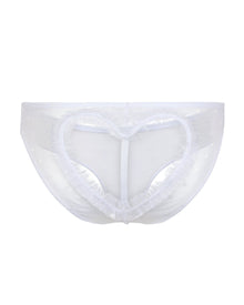 Adore Me Kalila Bikini Panty in color Bright White and shape bikini