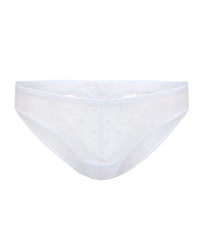 Adore Me Kalila Bikini Panty in color Bright White and shape bikini