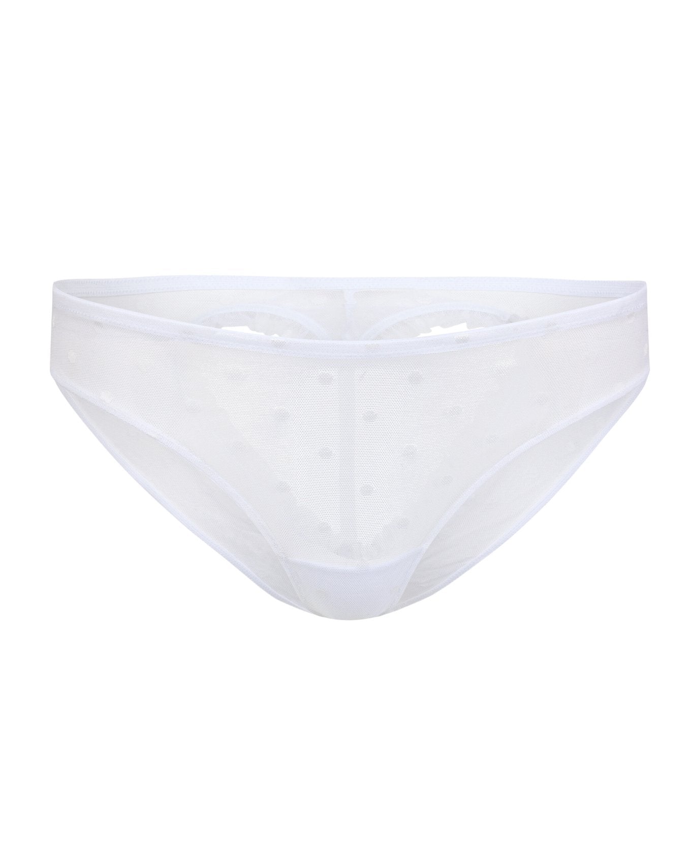 Adore Me Kalila Bikini Panty in color Bright White and shape bikini
