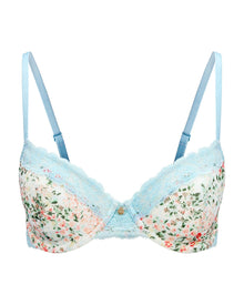 Adore Me Akari Unlined Demi in color Garden Party C01 and shape demi