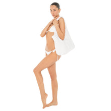 Are You Am I - Plush Tote **white