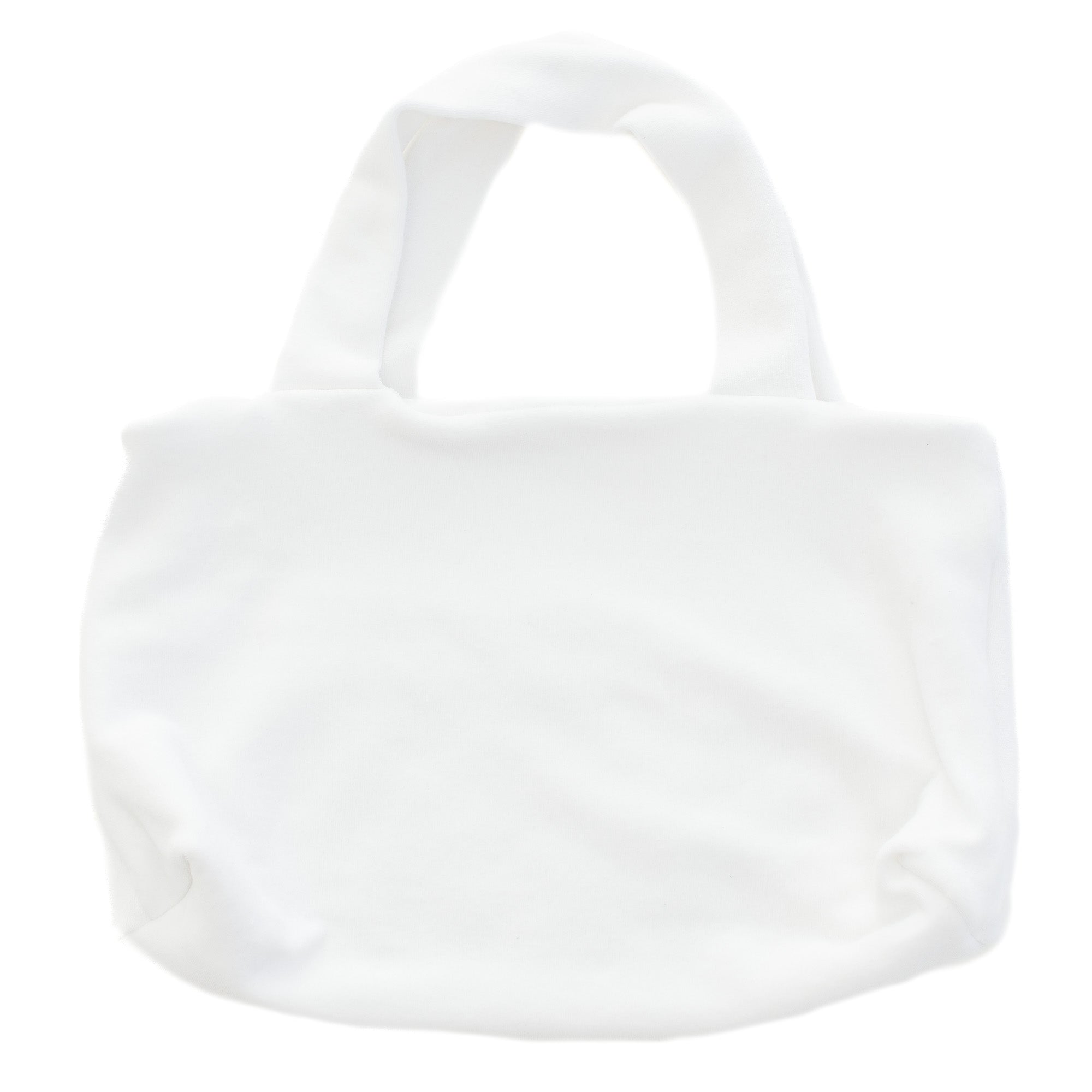 Are You Am I - Plush Tote **white