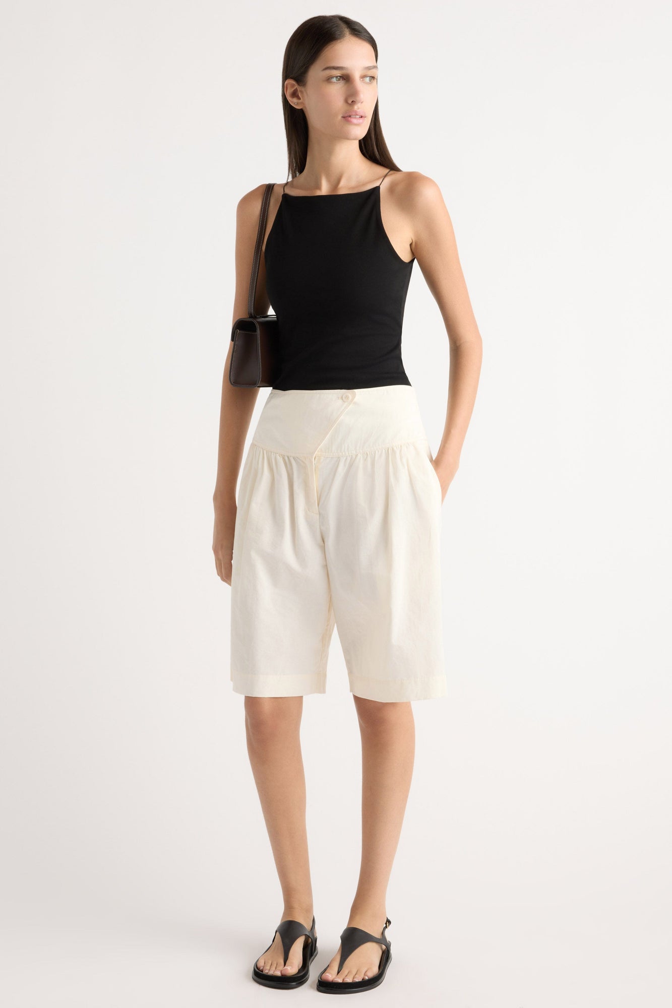 Karolina | Arlo Cotton Bermuda Short in Size Extra Small