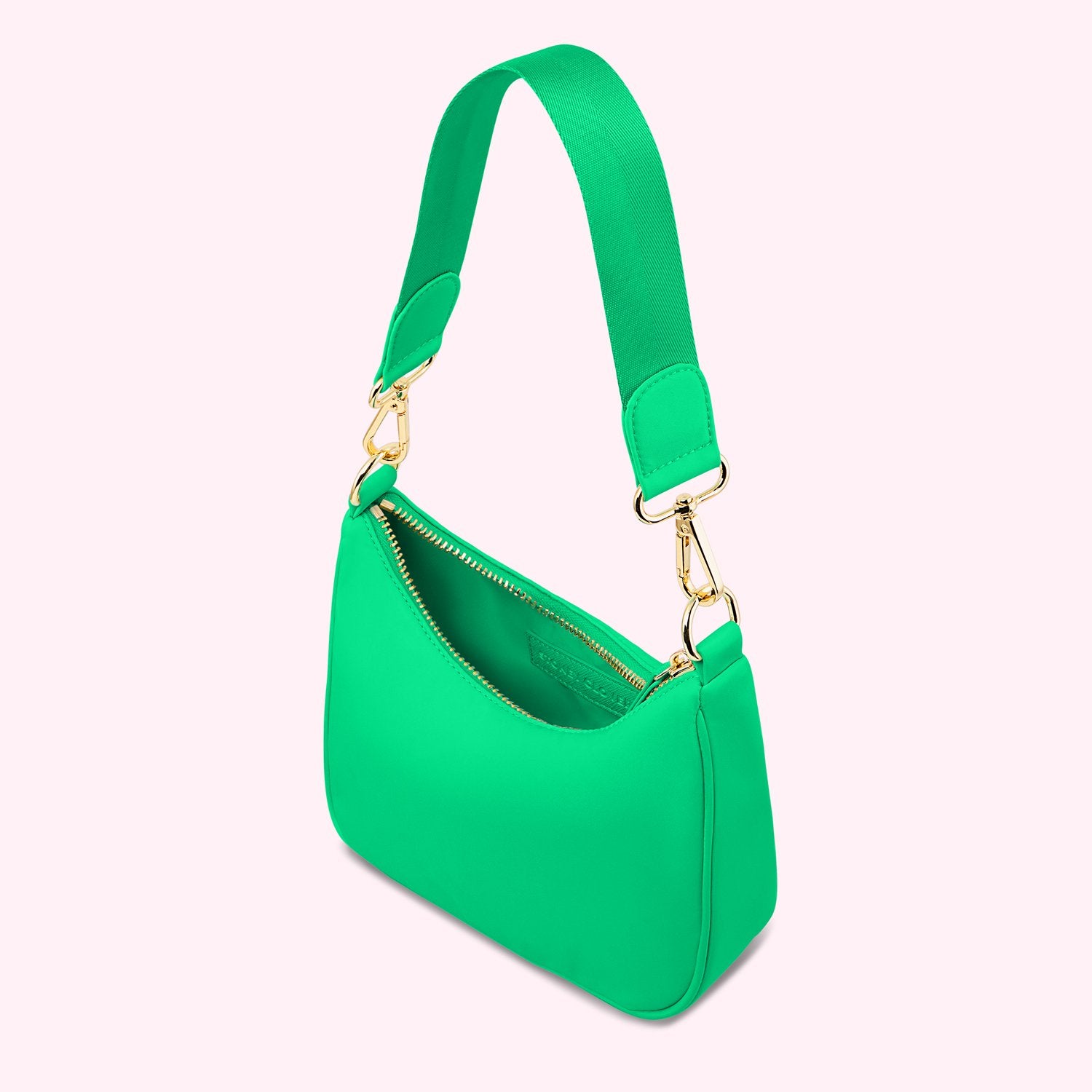 Curved Crossbody Bag | Avocado