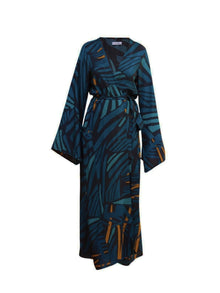 Awa Kimono - Baol Teal - diarrablu