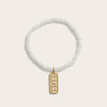 11:11 Mother of Pearl Beaded Bracelet | 14K Yellow Gold Vermeil