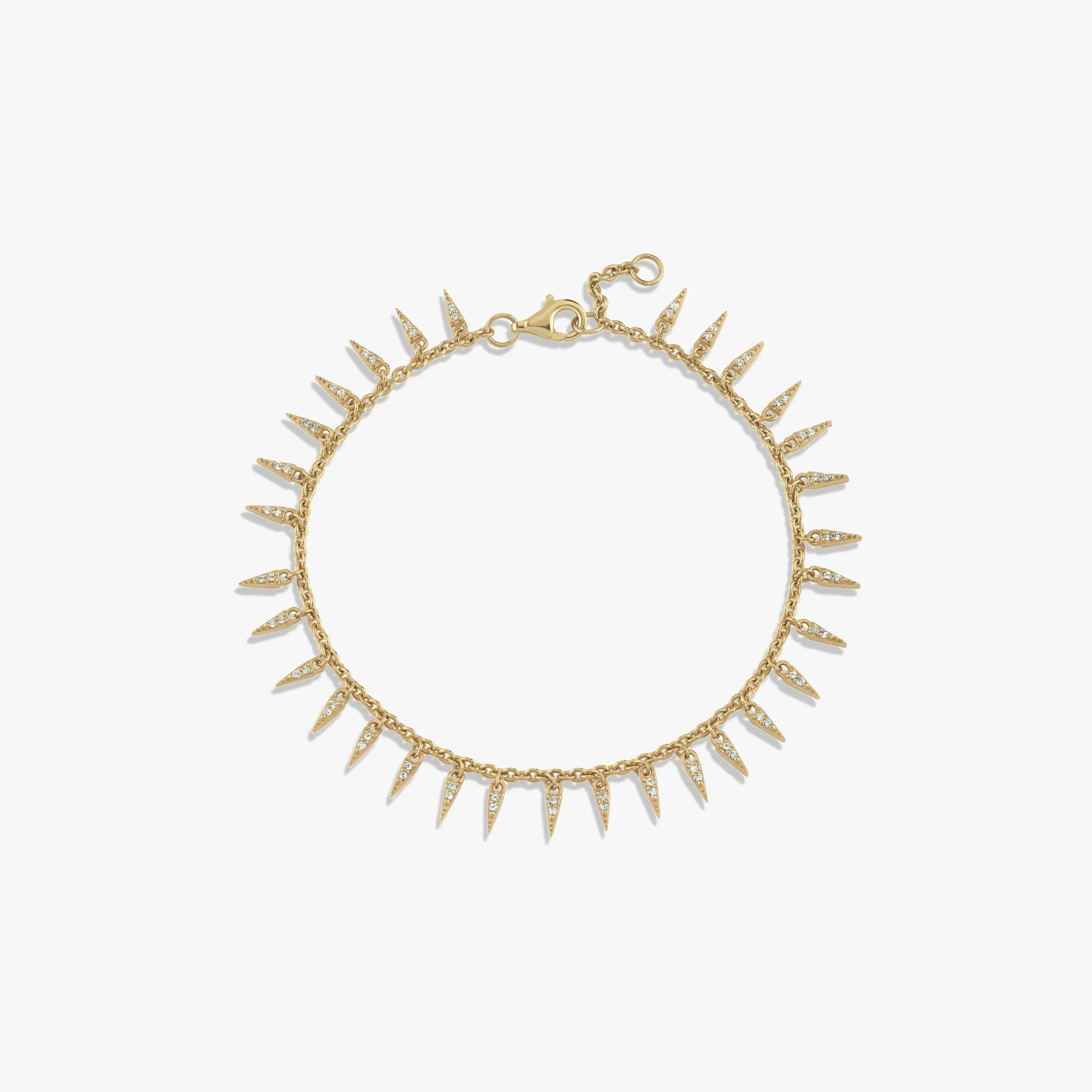 Awe Inspired Bracelets 14K Yellow Gold Vermeil Sea Siren Fringe Bracelet