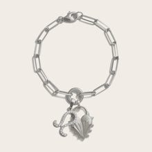 Spiked Heart Zodiac Charm Bracelet | Sterling Silver | Multi
