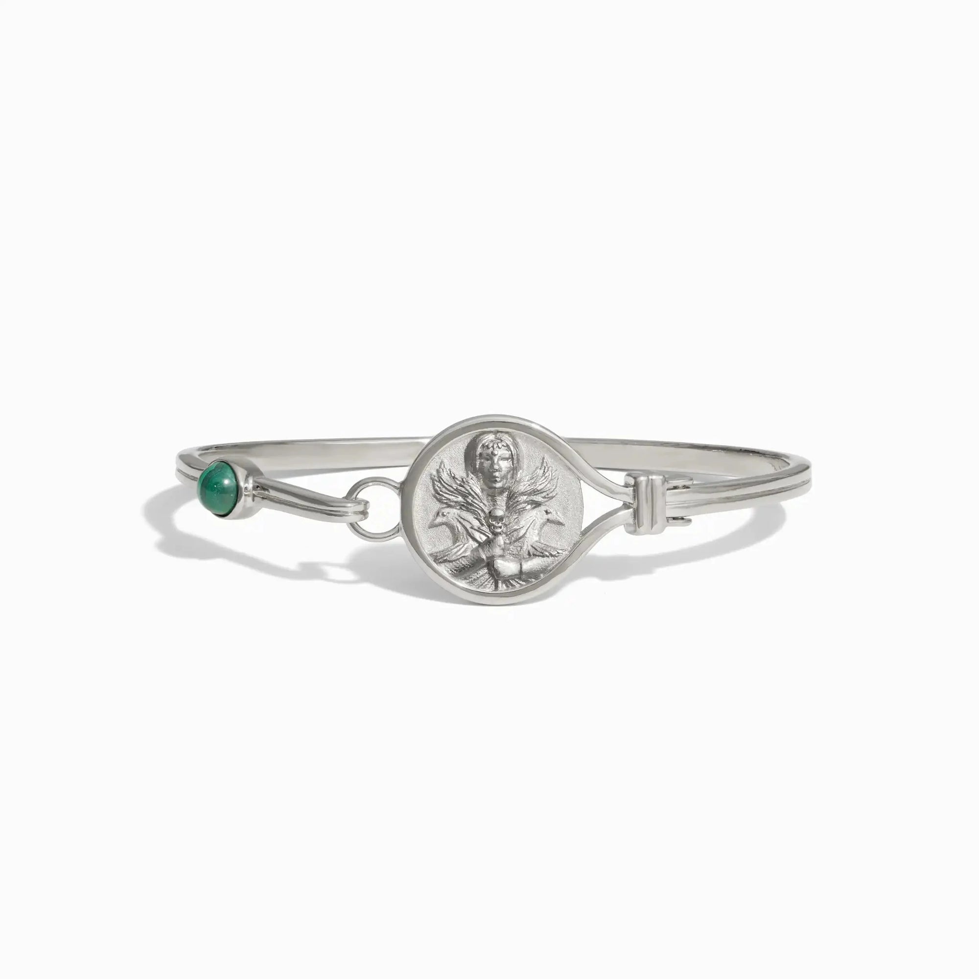 Awe Inspired Bracelets Sterling Silver / 6.3" / The Morrigan Goddess Cuff Bracelet