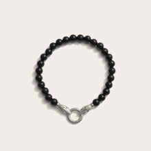 Snake Beaded Bracelet | Sterling Silver | Multi