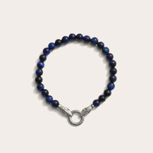 Snake Beaded Bracelet | Sterling Silver | Multi
